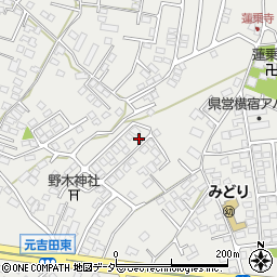 茨城県水戸市元吉田町2562-32周辺の地図