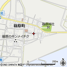 石川県加賀市篠原町ヌ周辺の地図