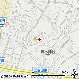 茨城県水戸市元吉田町2252-12周辺の地図
