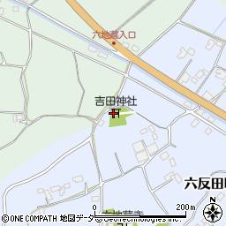 吉田神社周辺の地図