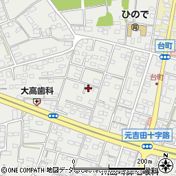 茨城県水戸市元吉田町777周辺の地図