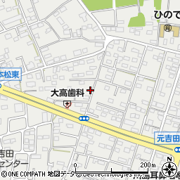 茨城県水戸市元吉田町840-9周辺の地図