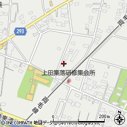 群馬県伊勢崎市上田町178周辺の地図