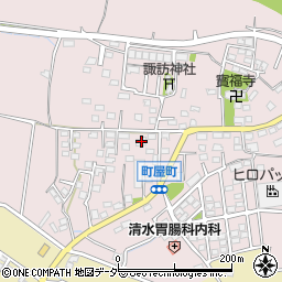 群馬県高崎市町屋町860周辺の地図
