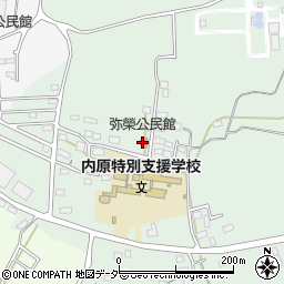 弥榮公民館周辺の地図