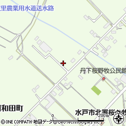 茨城県水戸市河和田町3891-34周辺の地図