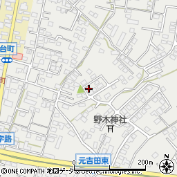 茨城県水戸市元吉田町2252-11周辺の地図