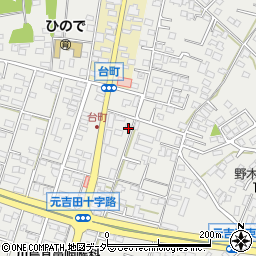 茨城県水戸市元吉田町1626周辺の地図