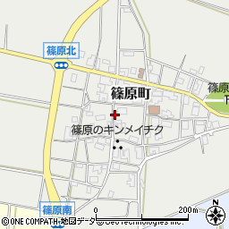 石川県加賀市篠原町リ14周辺の地図
