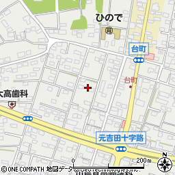 茨城県水戸市元吉田町762周辺の地図