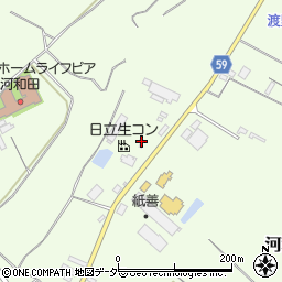 茨城県水戸市河和田町4006-1周辺の地図