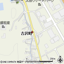 群馬県太田市吉沢町1088周辺の地図