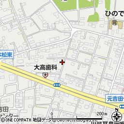 茨城県水戸市元吉田町840-5周辺の地図