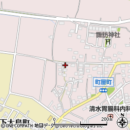 群馬県高崎市町屋町877周辺の地図
