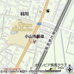 栃木県小山市羽川139周辺の地図