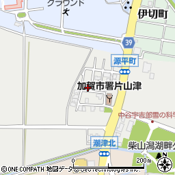 石川県加賀市源平町29周辺の地図