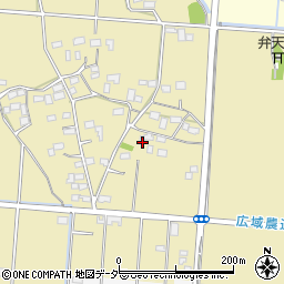 栃木県栃木市大平町土与198周辺の地図
