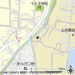 綱島工業塩田工場周辺の地図