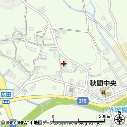 群馬県安中市東上秋間1591周辺の地図