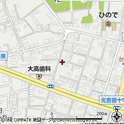 茨城県水戸市元吉田町775周辺の地図