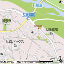 群馬県高崎市町屋町1034-7周辺の地図