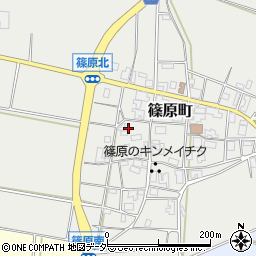 石川県加賀市篠原町リ13-1周辺の地図