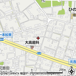 茨城県水戸市元吉田町844-5周辺の地図