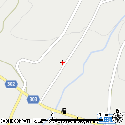 長野県松本市会田206周辺の地図