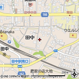 長野県東御市田中552周辺の地図