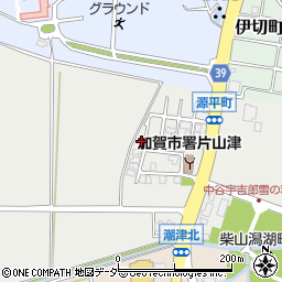 石川県加賀市源平町20周辺の地図