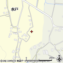 茨城県桜川市水戸周辺の地図
