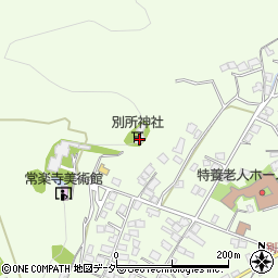 別所神社周辺の地図
