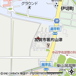 石川県加賀市源平町23周辺の地図