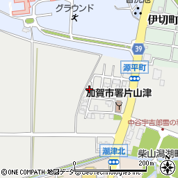 石川県加賀市源平町19周辺の地図