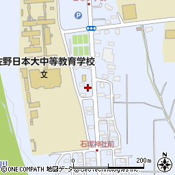 栃木県　警察本部佐野警察署石塚駐在所周辺の地図