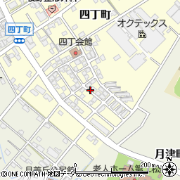 石川県小松市四丁町に周辺の地図