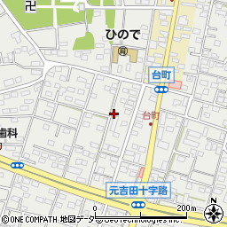 茨城県水戸市元吉田町728周辺の地図