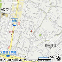 茨城県水戸市元吉田町2341-2周辺の地図
