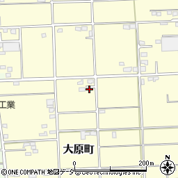群馬県太田市大原町2518-1周辺の地図
