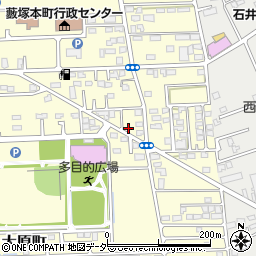 群馬県太田市大原町381-39周辺の地図