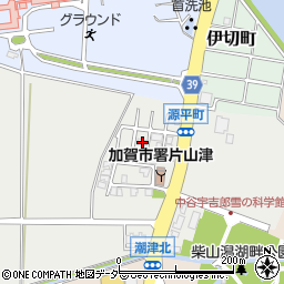 石川県加賀市源平町33周辺の地図