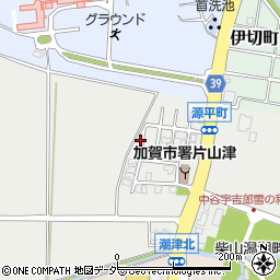 石川県加賀市源平町18周辺の地図