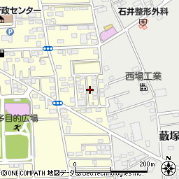 群馬県太田市大原町381-24周辺の地図