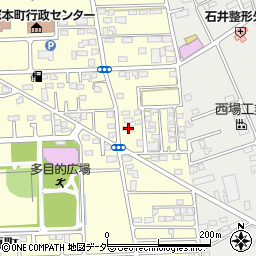 群馬県太田市大原町381-74周辺の地図