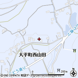 栃木県栃木市大平町西山田770周辺の地図