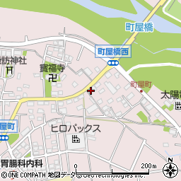 群馬県高崎市町屋町831-3周辺の地図