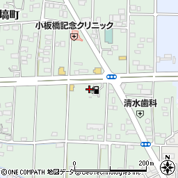 鈴木燃料株式会社　高崎北部環状セルフ給油所周辺の地図