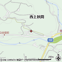 群馬県安中市西上秋間1673周辺の地図