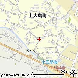 群馬県高崎市上大島町181周辺の地図