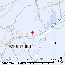 栃木県栃木市大平町西山田772周辺の地図